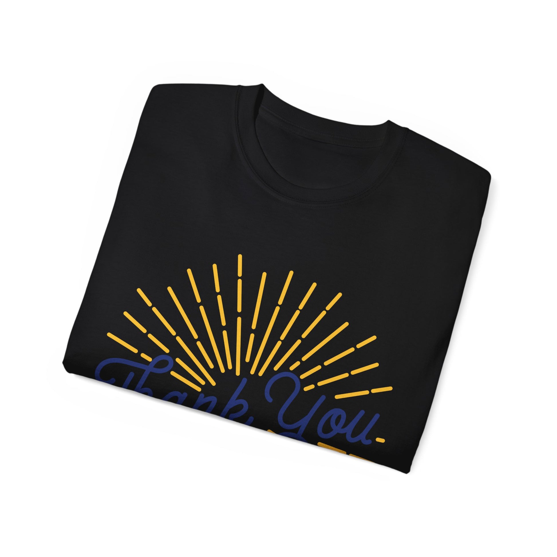 Thank You Sunshine Tee, Gratitude T-Shirt, Appreciation Gift Shirt, Unisex Cotton Top, Positive Message Apparel, Feel-Good Fashion