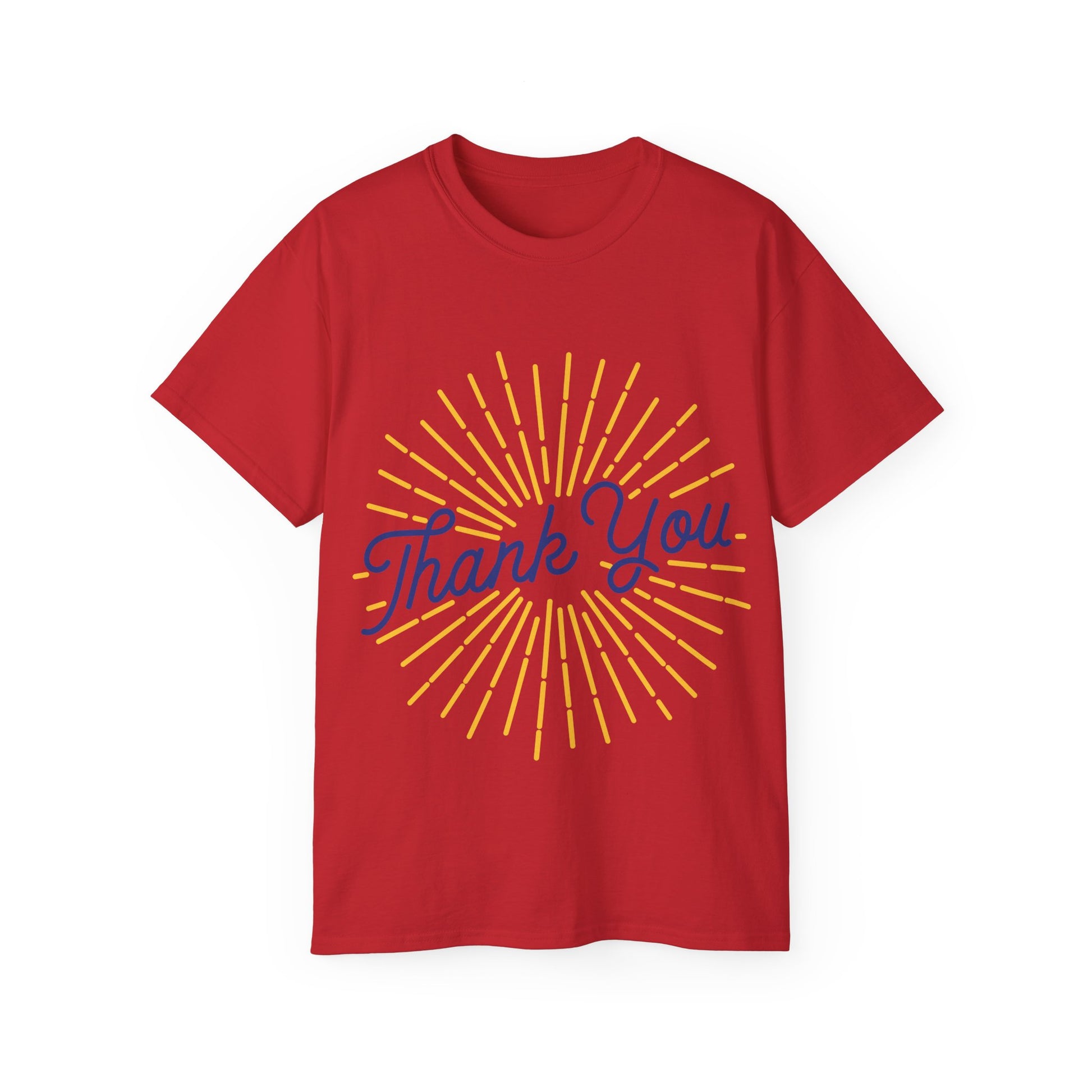 Thank You Sunshine Tee, Gratitude T-Shirt, Appreciation Gift Shirt, Unisex Cotton Top, Positive Message Apparel, Feel-Good Fashion