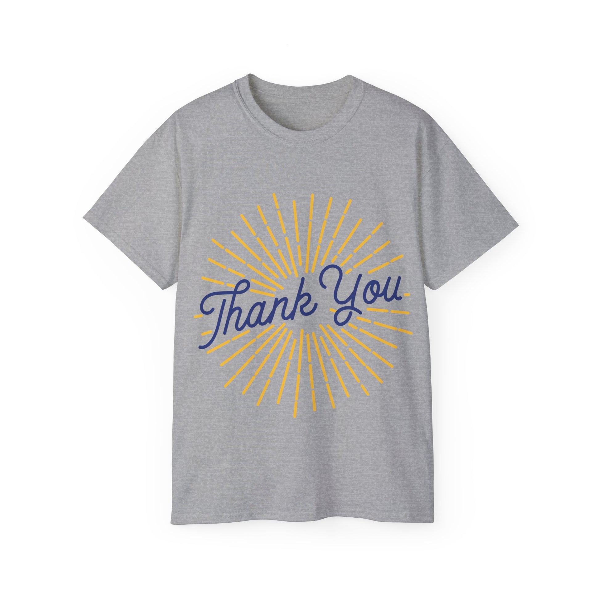 Thank You Sunshine Tee, Gratitude T-Shirt, Appreciation Gift Shirt, Unisex Cotton Top, Positive Message Apparel, Feel-Good Fashion