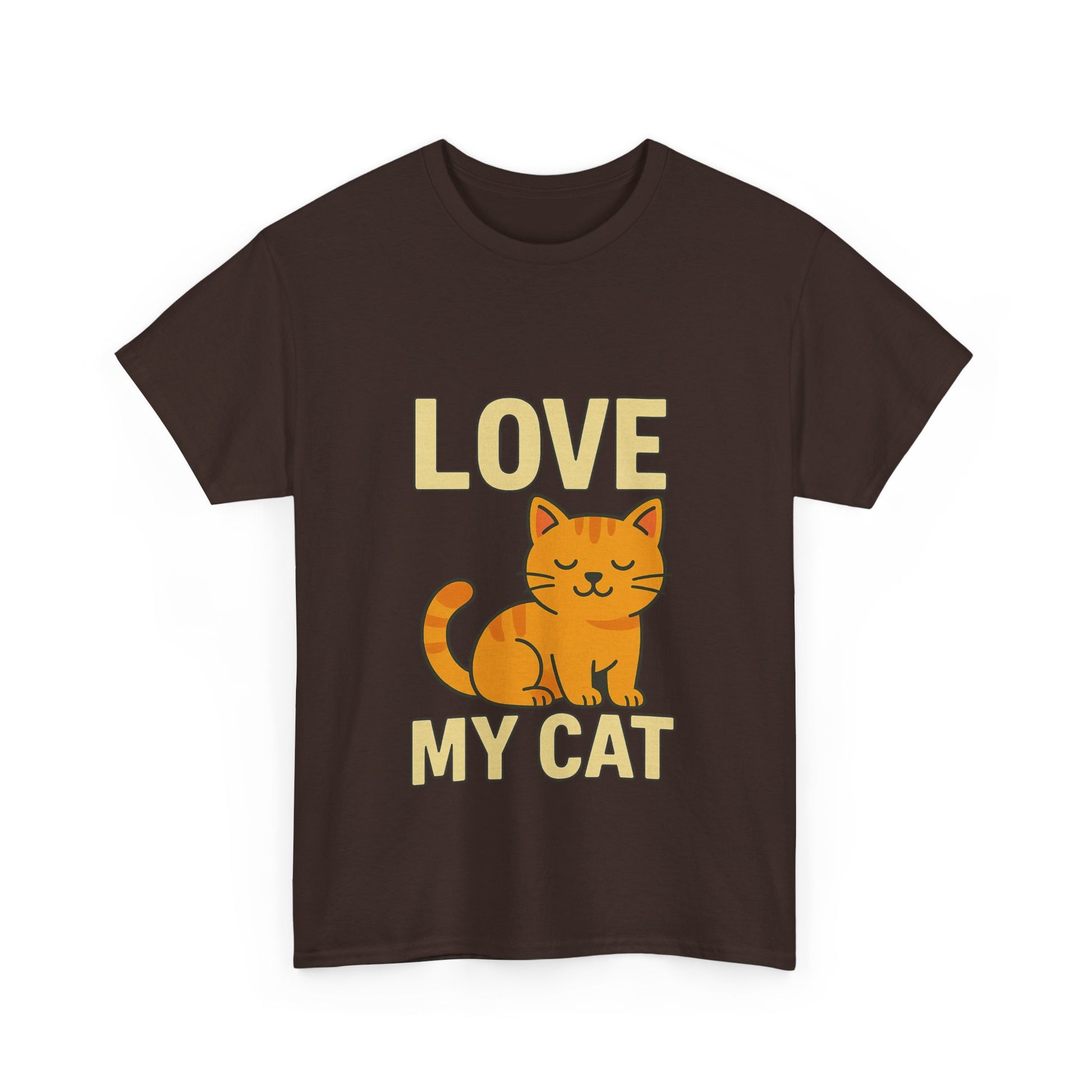 Love My Cat Unisex Tee, Cat Lover Gift, Cute Cat Shirt, Pet Parent Top, Animal Lover Apparel, Fun Casual Wear