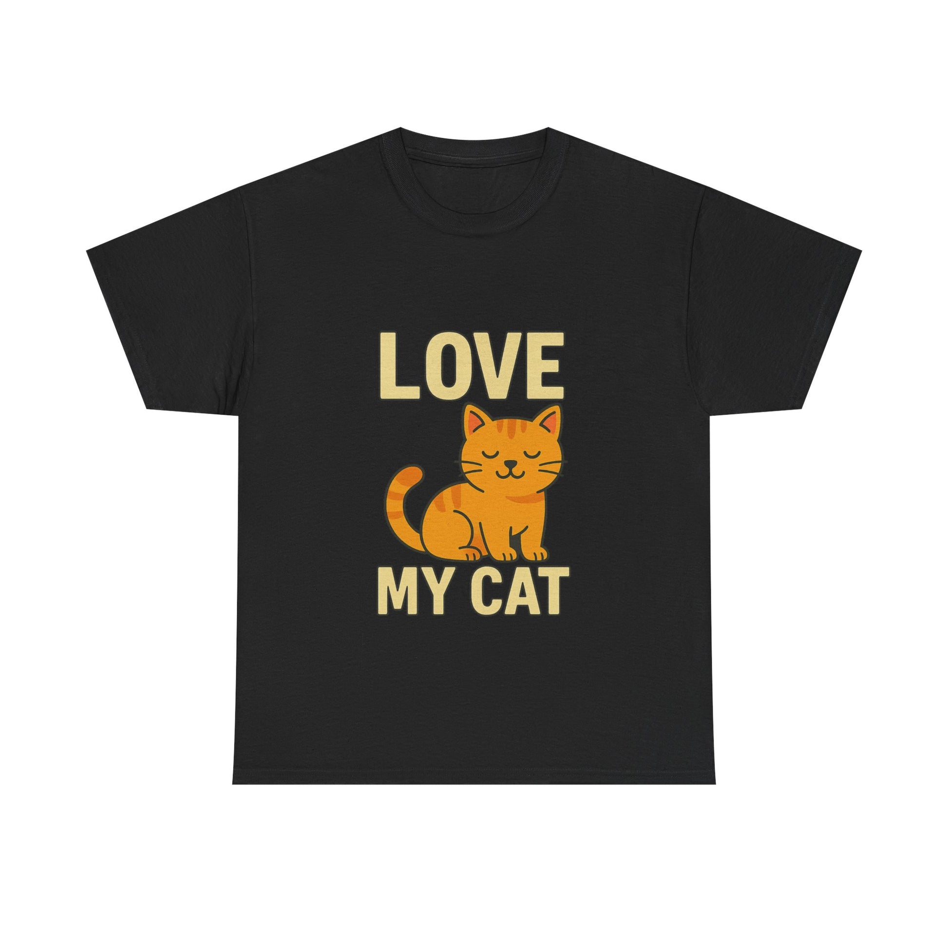 Love My Cat Unisex Tee, Cat Lover Gift, Cute Cat Shirt, Pet Parent Top, Animal Lover Apparel, Fun Casual Wear